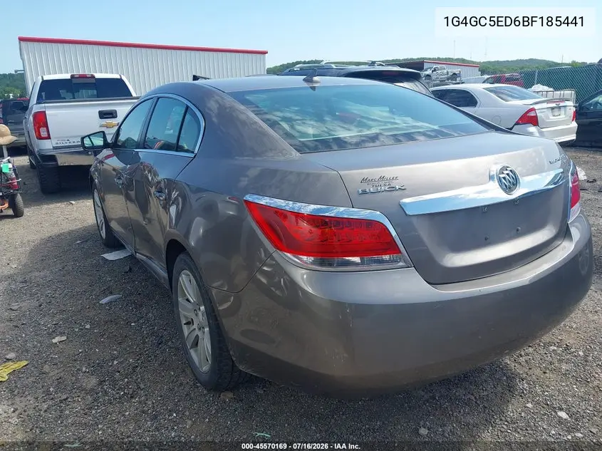 2011 Buick Lacrosse Cxl VIN: 1G4GC5ED6BF185441 Lot: 45570169
