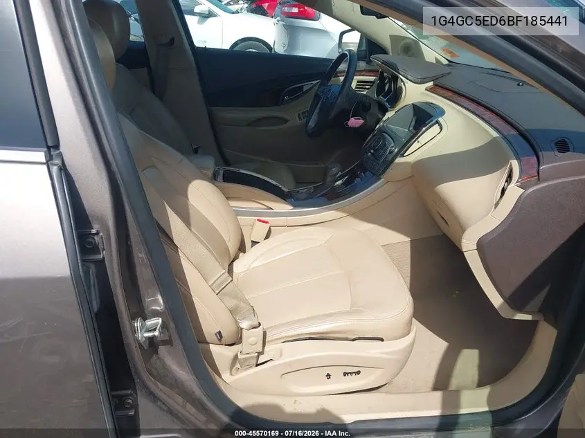 2011 Buick Lacrosse Cxl VIN: 1G4GC5ED6BF185441 Lot: 45570169
