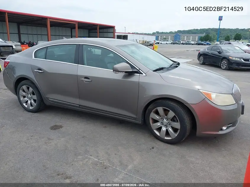2011 Buick Lacrosse Cxl VIN: 1G4GC5ED2BF214529 Lot: 45572595