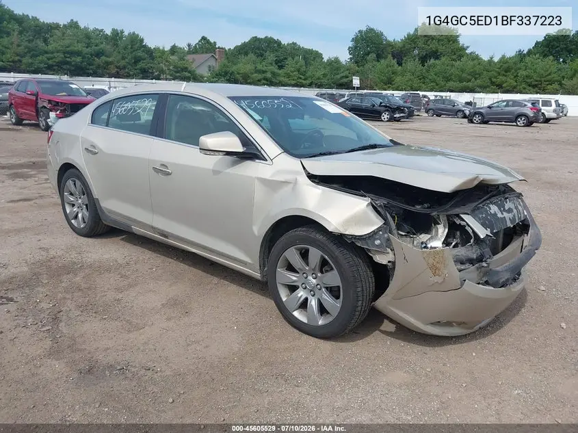 2011 Buick Lacrosse Cxl VIN: 1G4GC5ED1BF337223 Lot: 45605529