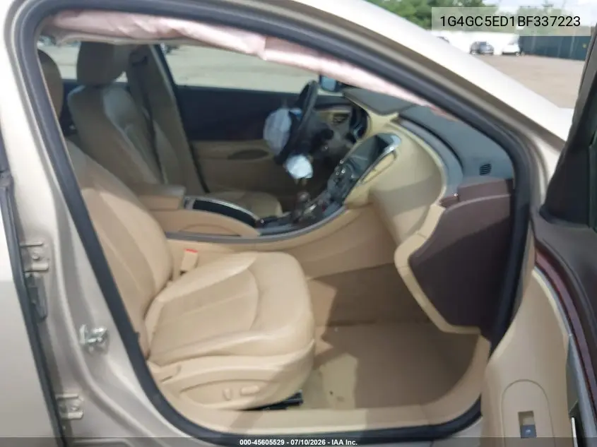 2011 Buick Lacrosse Cxl VIN: 1G4GC5ED1BF337223 Lot: 45605529