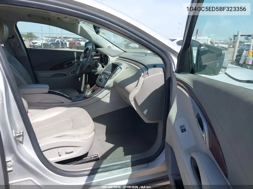 2011 Buick Lacrosse Cxl VIN: 1G4GC5ED5BF323356 Lot: 45675839