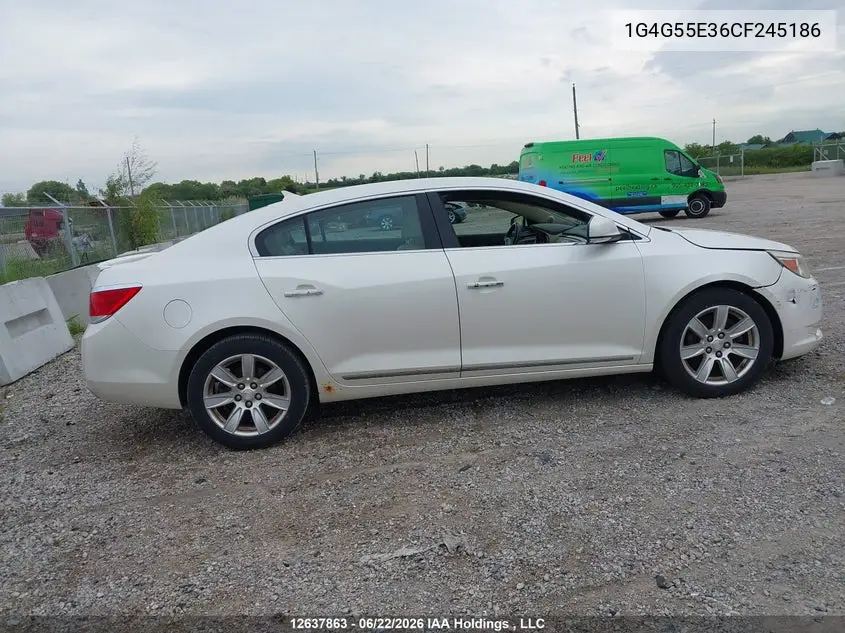 2012 Buick Lacrosse Convenience Group VIN: 1G4G55E36CF245186 Lot: 12637863