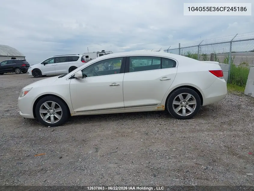 2012 Buick Lacrosse Convenience Group VIN: 1G4G55E36CF245186 Lot: 12637863