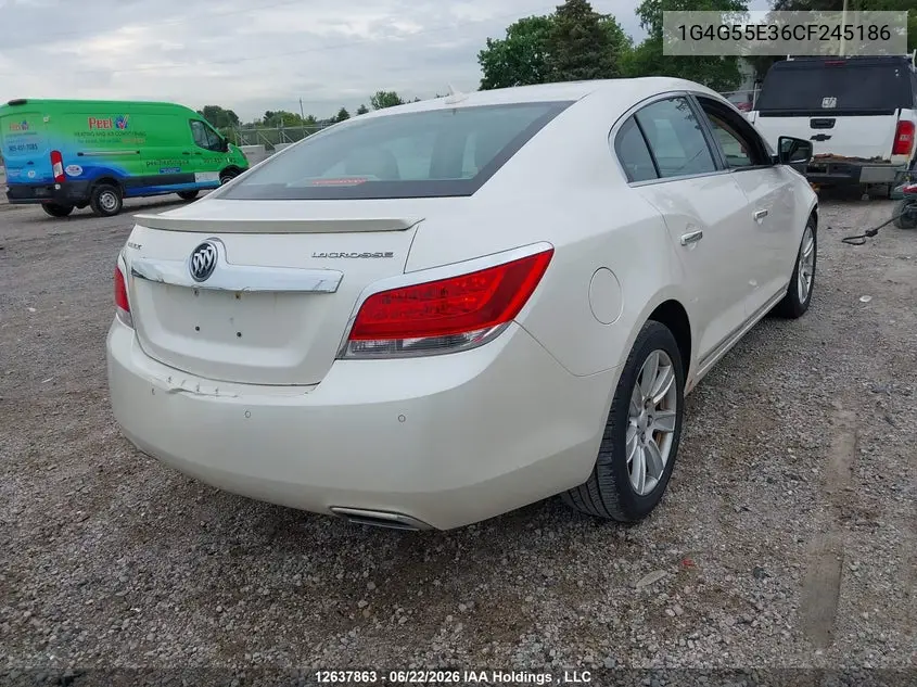 2012 Buick Lacrosse Convenience Group VIN: 1G4G55E36CF245186 Lot: 12637863