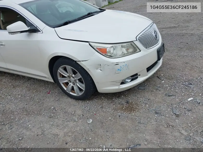 2012 Buick Lacrosse Convenience Group VIN: 1G4G55E36CF245186 Lot: 12637863
