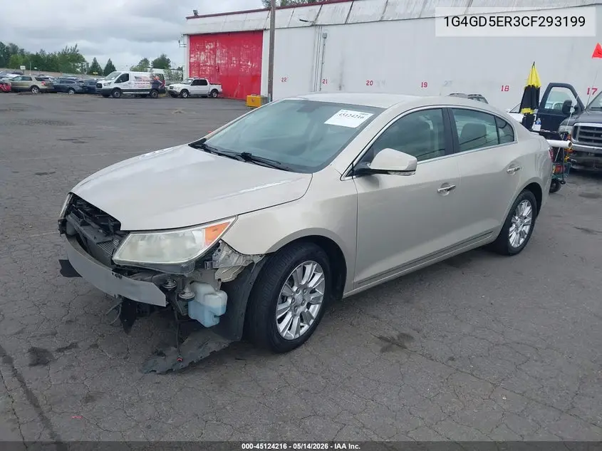 1G4GD5ER3CF293199 2012 Buick Lacrosse Premium 1 Group