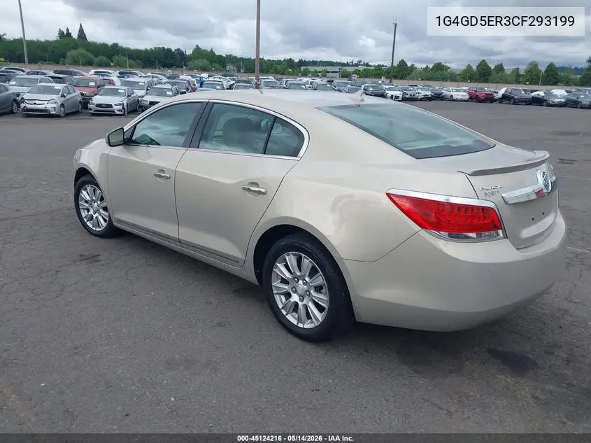 1G4GD5ER3CF293199 2012 Buick Lacrosse Premium 1 Group