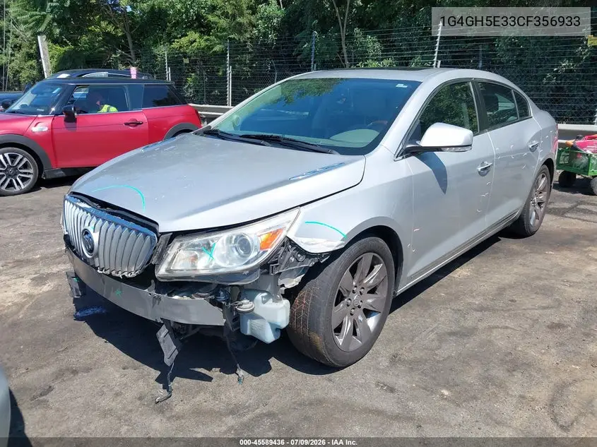 2012 Buick Lacrosse Premium 3 Group VIN: 1G4GH5E33CF356933 Lot: 45589436