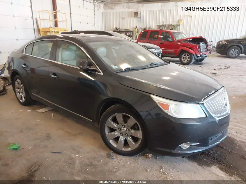 2012 Buick Lacrosse Premium 3 Group VIN: 1G4GH5E39CF215333 Lot: 45610506