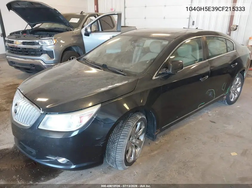 2012 Buick Lacrosse Premium 3 Group VIN: 1G4GH5E39CF215333 Lot: 45610506