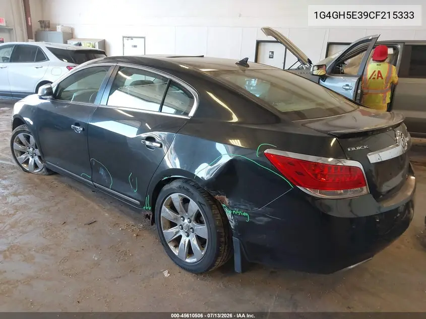 2012 Buick Lacrosse Premium 3 Group VIN: 1G4GH5E39CF215333 Lot: 45610506