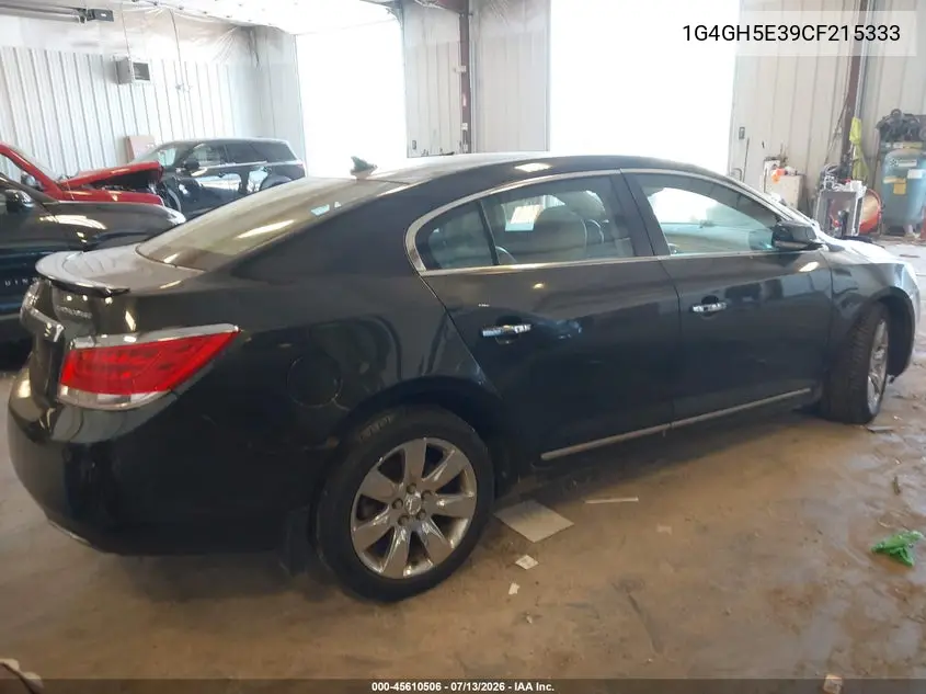 2012 Buick Lacrosse Premium 3 Group VIN: 1G4GH5E39CF215333 Lot: 45610506