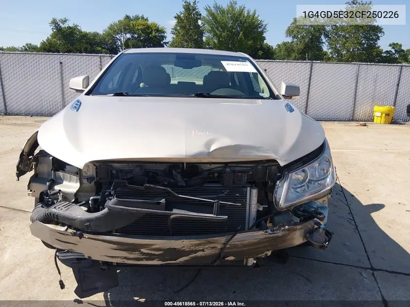 2012 Buick Lacrosse Premium 1 Group VIN: 1G4GD5E32CF250226 Lot: 45618565