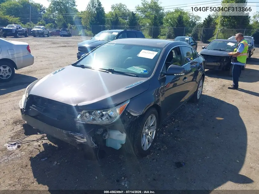 2012 Buick Lacrosse Premium 2 Group VIN: 1G4GF5G34CF313866 Lot: 45624941