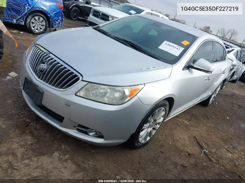 1G4GC5E35DF227219 2013 Buick Lacrosse Leather Group