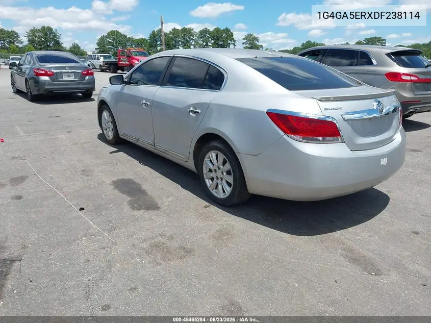 2013 Buick Lacrosse VIN: 1G4GA5ERXDF238114 Lot: 45465284