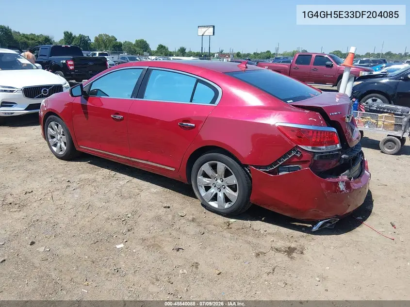 2013 Buick Lacrosse Premium 2 Group VIN: 1G4GH5E33DF204085 Lot: 45540088