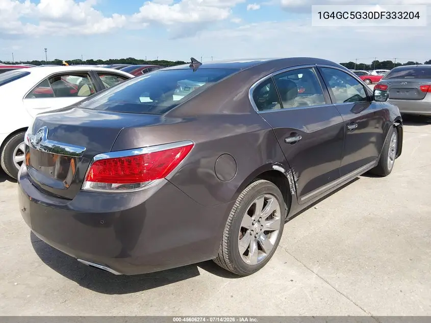 2013 Buick Lacrosse Leather Group VIN: 1G4GC5G30DF333204 Lot: 45606274