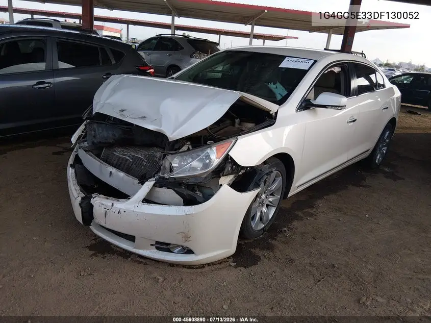 2013 Buick Lacrosse Leather Group VIN: 1G4GC5E33DF130052 Lot: 45608890