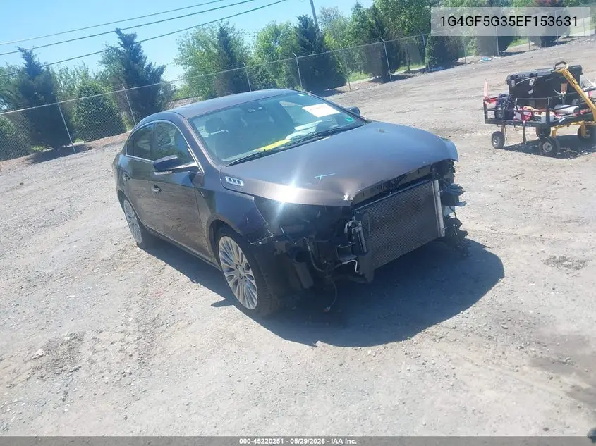 2014 Buick Lacrosse Premium Ii Group VIN: 1G4GF5G35EF153631 Lot: 45220251