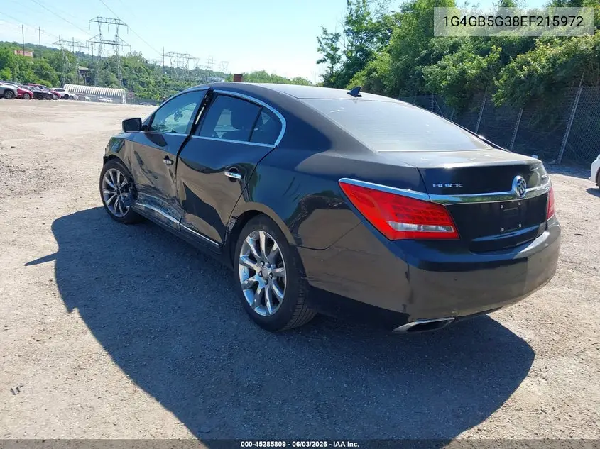 2014 Buick Lacrosse Leather Group VIN: 1G4GB5G38EF215972 Lot: 45285809