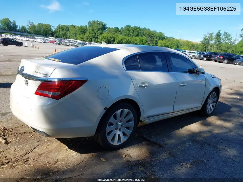 2014 Buick Lacrosse Premium I Group VIN: 1G4GE5G38EF106225 Lot: 45447551