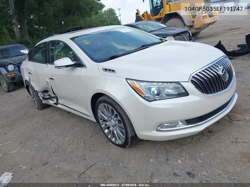 2014 Buick Lacrosse Premium Ii Group VIN: 1G4GF5G35EF191747 Lot: 45595812