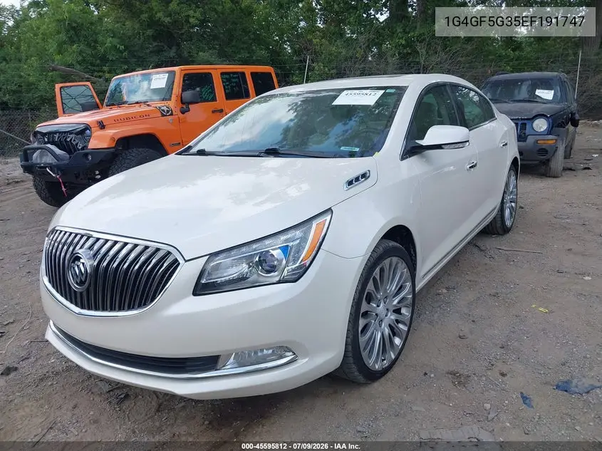 2014 Buick Lacrosse Premium Ii Group VIN: 1G4GF5G35EF191747 Lot: 45595812