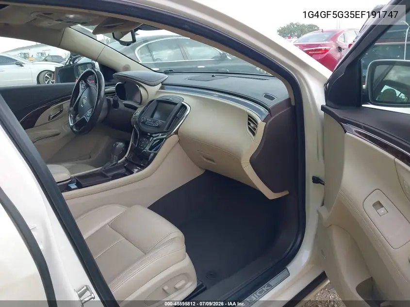 2014 Buick Lacrosse Premium Ii Group VIN: 1G4GF5G35EF191747 Lot: 45595812