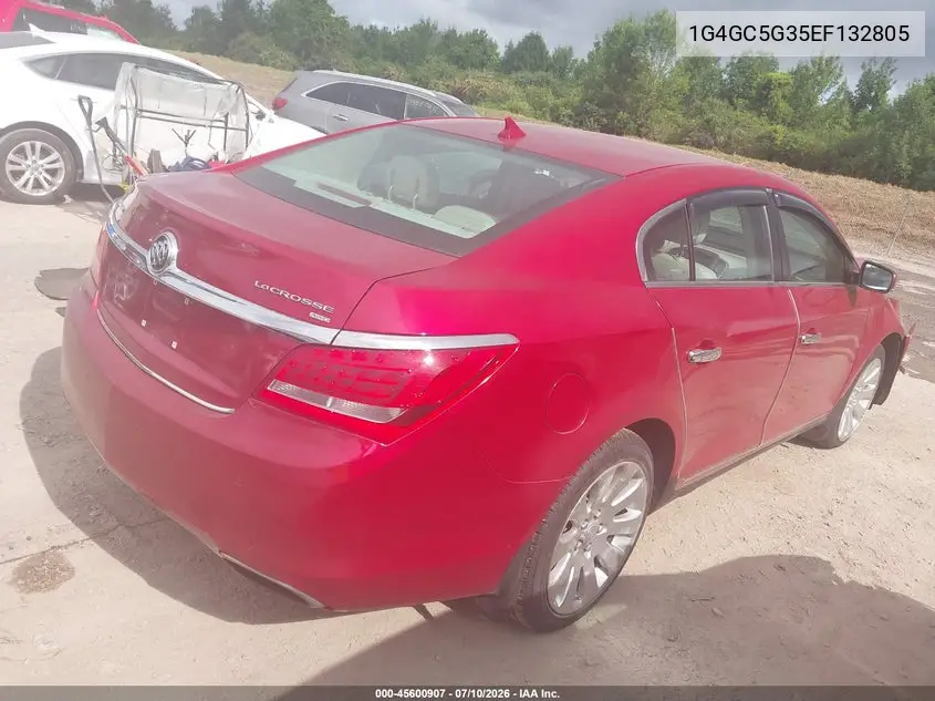 2014 Buick Lacrosse Leather Group VIN: 1G4GC5G35EF132805 Lot: 45600907
