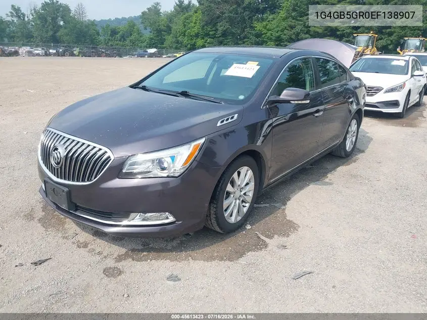 2014 Buick Lacrosse Leather Group VIN: 1G4GB5GR0EF138907 Lot: 45613423