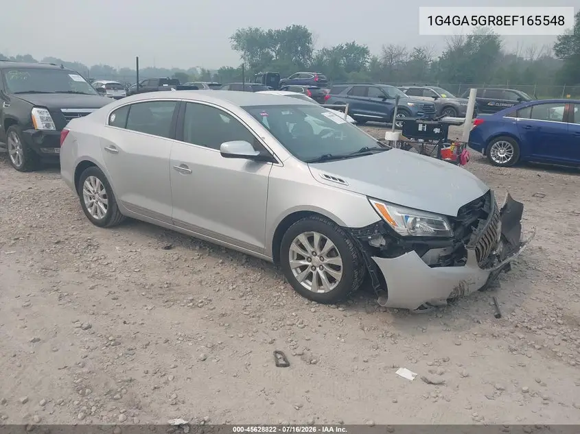 2014 Buick Lacrosse VIN: 1G4GA5GR8EF165548 Lot: 45628822
