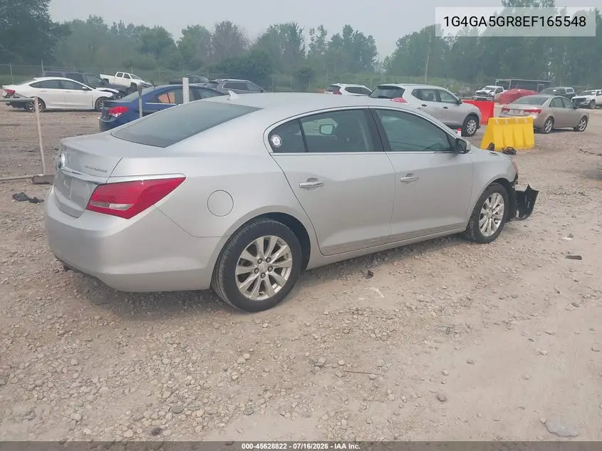 2014 Buick Lacrosse VIN: 1G4GA5GR8EF165548 Lot: 45628822