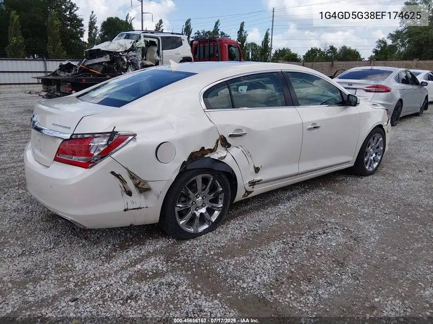 2014 Buick Lacrosse Premium I Group VIN: 1G4GD5G38EF174625 Lot: 45656152