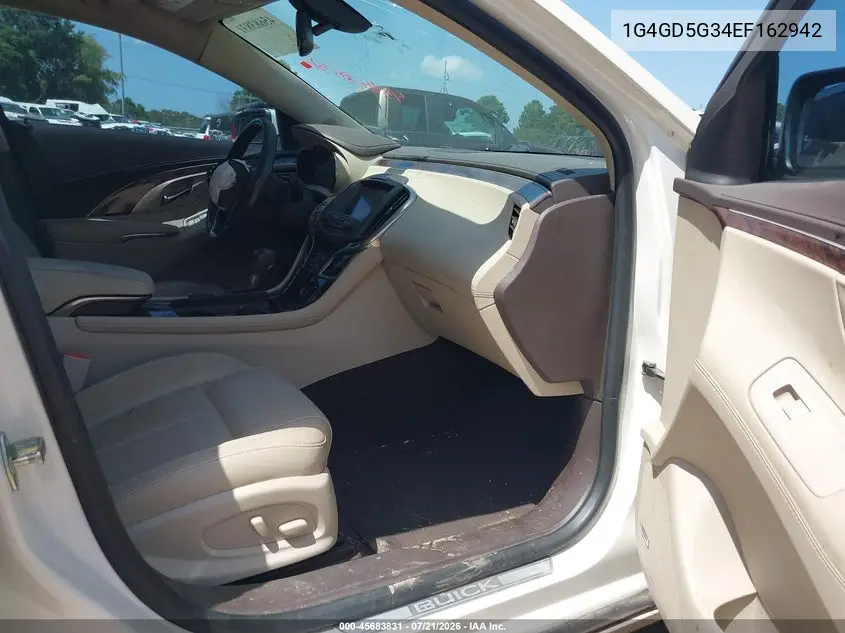 2014 Buick Lacrosse Premium I Group VIN: 1G4GD5G34EF162942 Lot: 45683831