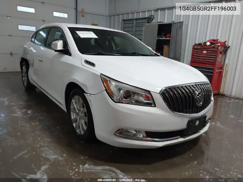 1G4GB5GR2FF196003 2015 Buick Lacrosse Leather