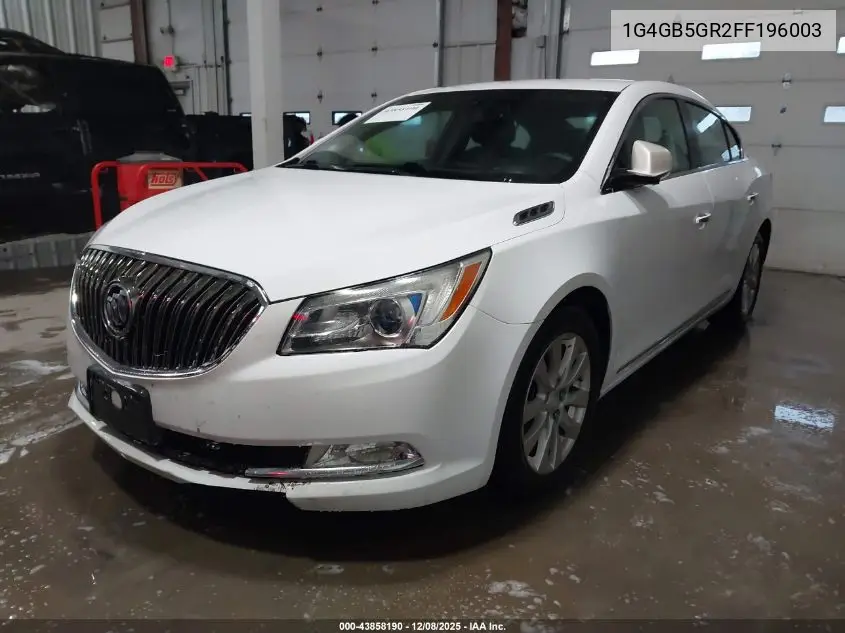 1G4GB5GR2FF196003 2015 Buick Lacrosse Leather