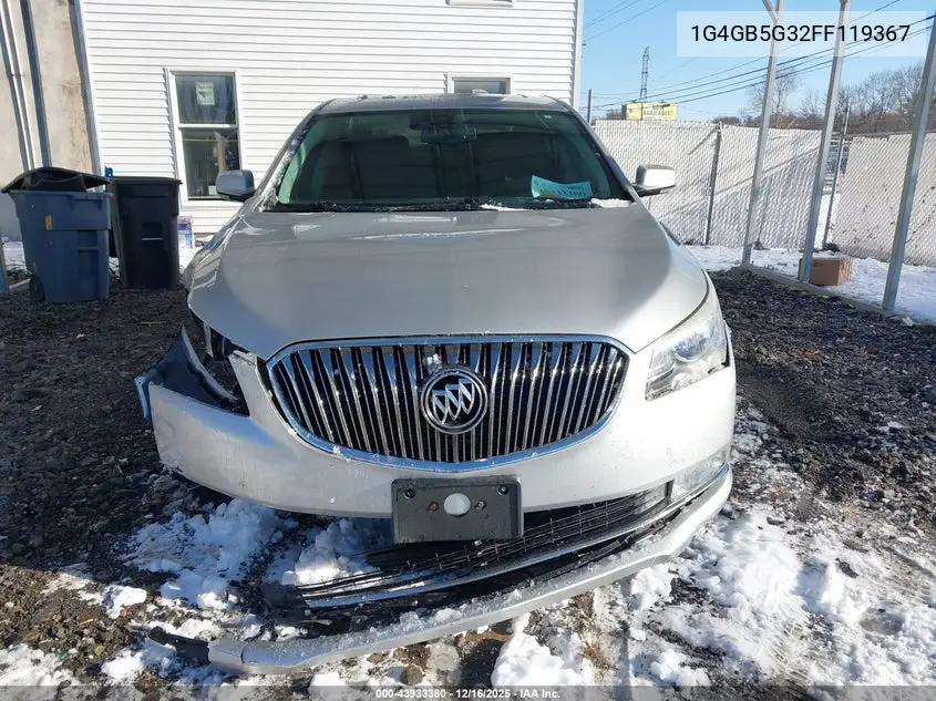 1G4GB5G32FF119367 2015 Buick Lacrosse Leather