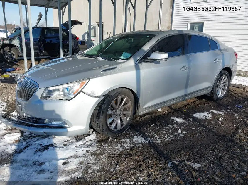 1G4GB5G32FF119367 2015 Buick Lacrosse Leather