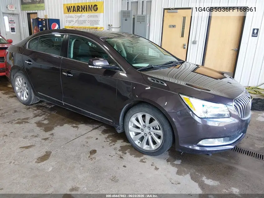 2015 Buick Lacrosse Leather VIN: 1G4GB5G36FF168961 Lot: 45447863