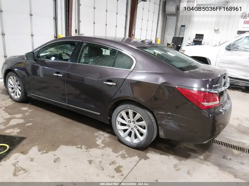 2015 Buick Lacrosse Leather VIN: 1G4GB5G36FF168961 Lot: 45447863
