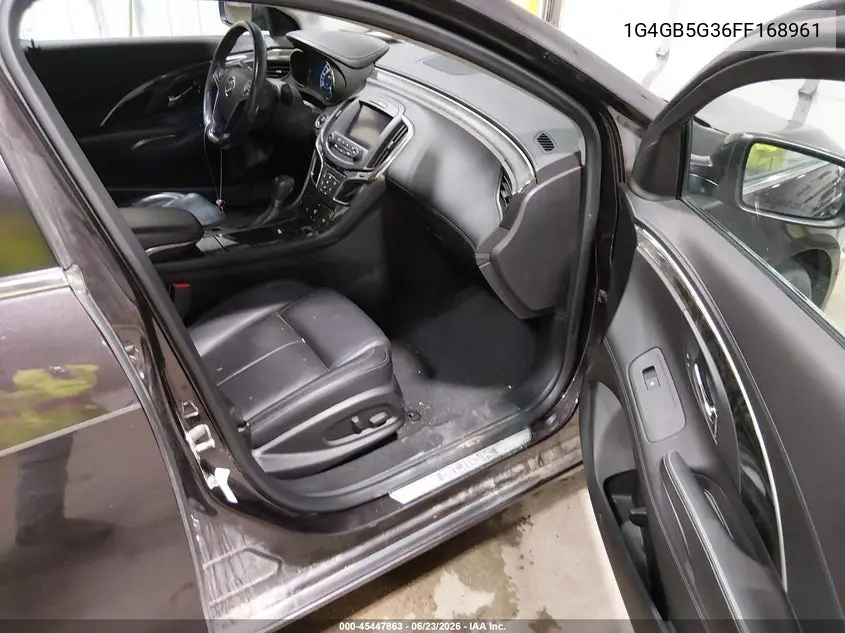 2015 Buick Lacrosse Leather VIN: 1G4GB5G36FF168961 Lot: 45447863
