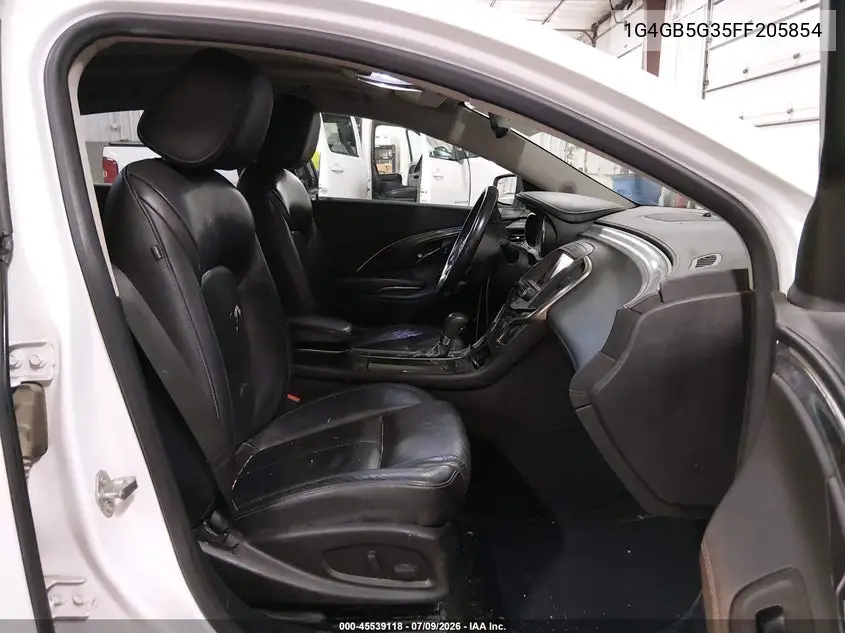 2015 Buick Lacrosse Leather VIN: 1G4GB5G35FF205854 Lot: 45539118