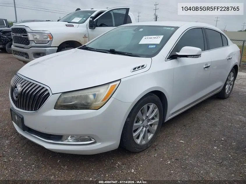 2015 Buick Lacrosse Leather VIN: 1G4GB5GR5FF228765 Lot: 45587047
