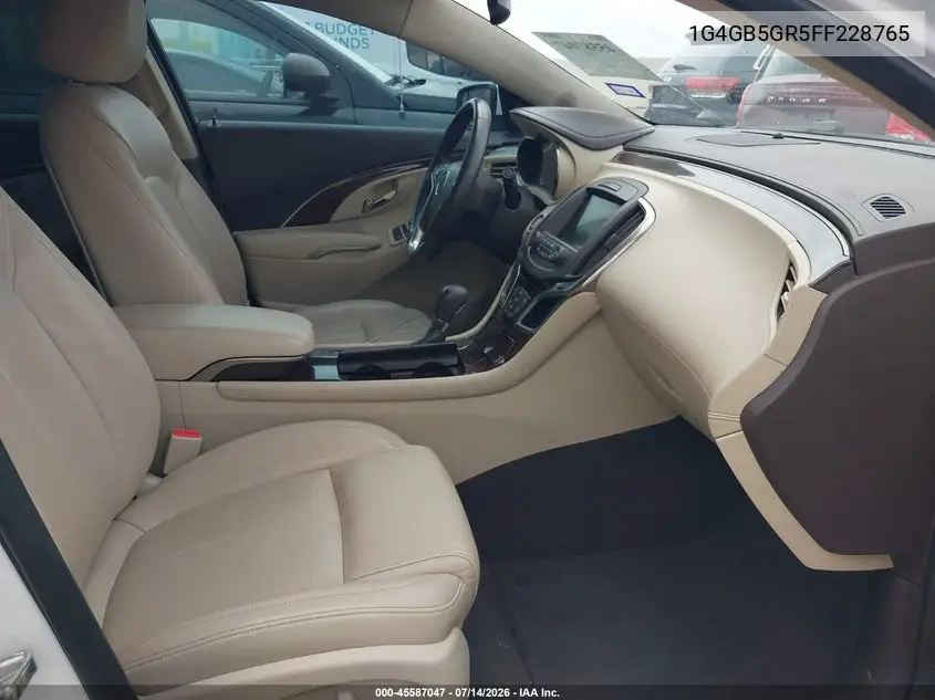 2015 Buick Lacrosse Leather VIN: 1G4GB5GR5FF228765 Lot: 45587047