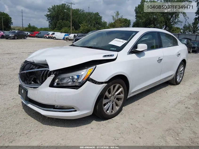 2015 Buick Lacrosse Leather VIN: 1G4GB5G37FF349471 Lot: 45604436