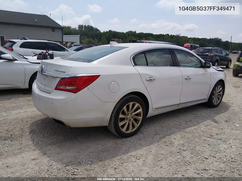 2015 Buick Lacrosse Leather VIN: 1G4GB5G37FF349471 Lot: 45604436