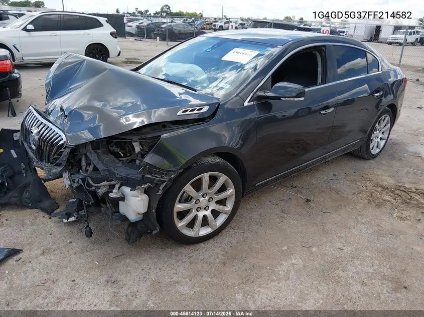 2015 Buick Lacrosse Premium I VIN: 1G4GD5G37FF214582 Lot: 45614123