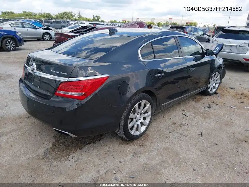 2015 Buick Lacrosse Premium I VIN: 1G4GD5G37FF214582 Lot: 45614123